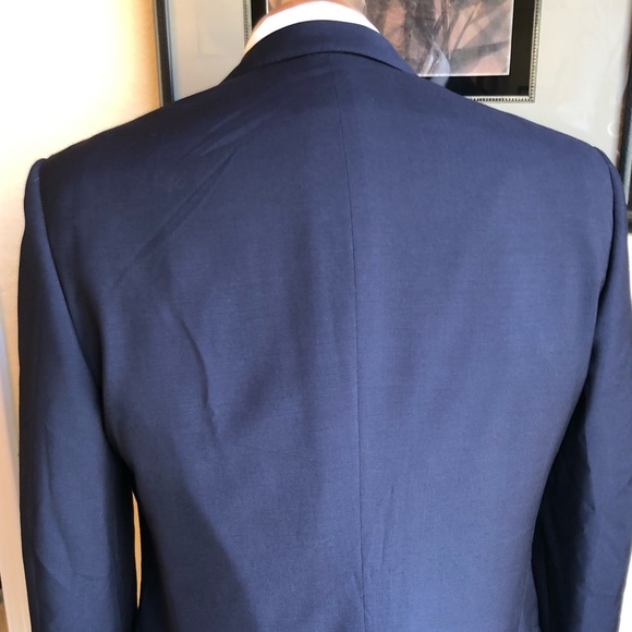 Antonio Baldan Italian Wool 2 Button Blazer Size 40R - Picture 10 of 15